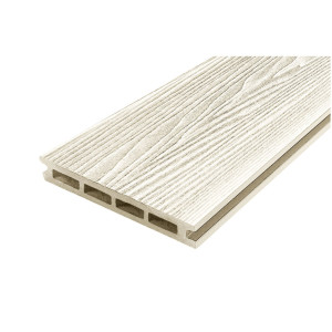 Террасная доска ДПК Nautic Prime Light Esthetic Wood 22х145х6000 мм Слоновая кость