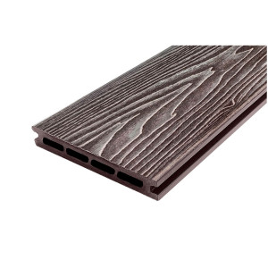 Террасная доска ДПК Nautic Prime Middle Esthetic Wood 24х150х4000 мм Венге