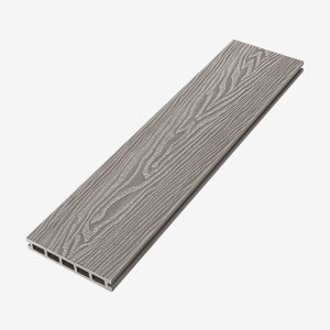 Террасная доска ДПК Unodeck Vintage Серый 24х150х3000 мм