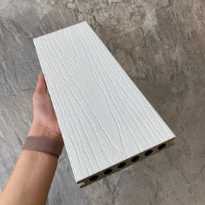 Террасная доска ДПК Woodvex Select Co-Extrusion White / Ivory 22х142х3000 мм