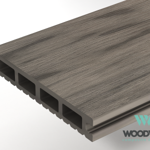 Террасная доска ДПК Woodvex Select Colorite Серый дым 22х146х4000 мм