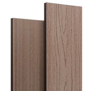 Террасная доска из ДПК Harvex AeroSlim Шоколад 18х140х4000 мм