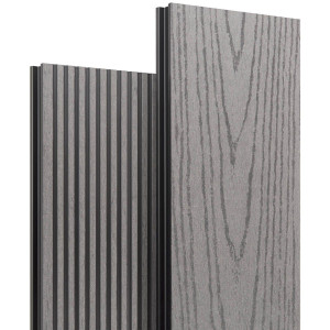 Террасная доска из ДПК Harvex Magnus Серый Дым 27х139х6000 мм