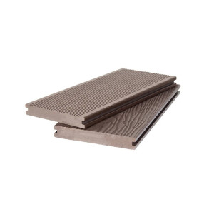 Террасная доска Polivan Denpasar Massiv Светло-коричневый 20х140х5800 мм