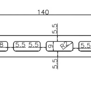 Террасная доска Polivan Denpasar New Песочный 20х140х5800 мм