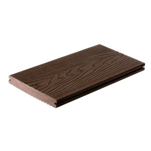 Террасная доска Polywood Massive 3D Коричневый 20Х150х3000