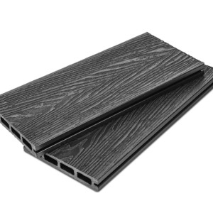 Террасная доска Технодек Light 3D Графит 20х135х6000 мм