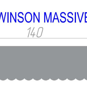 Террасная доска Twinson Massive 504 Древесно-коричневый 20х140х6000 мм