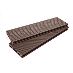 Террасная доска Технодек Wood Шоколад 26х150х3000 мм