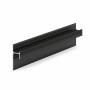 Плинтус Laconistiq Light теневой Чёрный муар под подсветку 15х41,3х3000 мм (пог. м)
