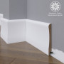 Плинтус Madest Decor 23-136-16 Белый 16х136 мм (пог. м)