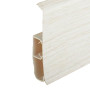 Плинтус пластиковый Wimar Quadro Дуб белый 22х100 мм (пог. м)
