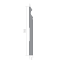 Плинтус Ultrawood Base 0051 i 15х180х2000 мм (пог. м)