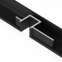 Теневая рейка Laconistiq Classic Чёрный анодированный 8,8х10,7х3000 мм (пог. м)