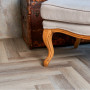 Кварцвиниловая плитка ПВХ Vinilam Parquet Herringbone Glue 2.5 mm GD11122 Паркет Эрмитаж