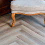 Кварцвиниловая плитка ПВХ Vinilam Parquet Herringbone Glue 2.5 mm GD11122 Паркет Эрмитаж