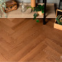 Кварцвиниловая плитка ПВХ Vinilam Parquet Herringbone Glue 2.5 mm GD11200 Паркет Винсент