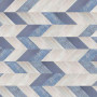 Пробковые полы Corkstyle Chevron Blue Glue