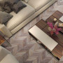 Пробковые полы Corkstyle Chevron Brown Glue