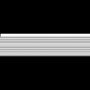 Карниз дюрополимерный Европласт 6.50.705 64х64 мм