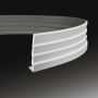 Карниз гибкий полиуретановый Европласт 1.50.142 196х45 мм