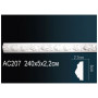 Молдинг Перфект AC207F гибкий  22х50х2400