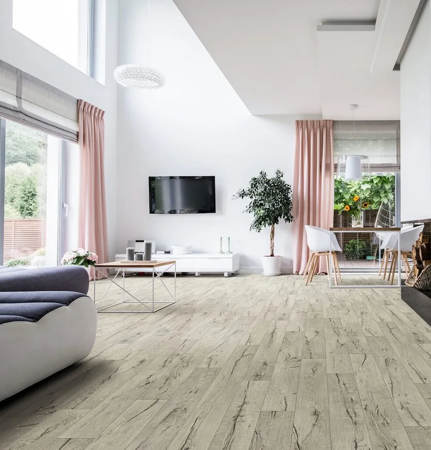 Линолеум IVC Leoline Solid Prime Torn 001 (ш.р. 4 м) - фото 2