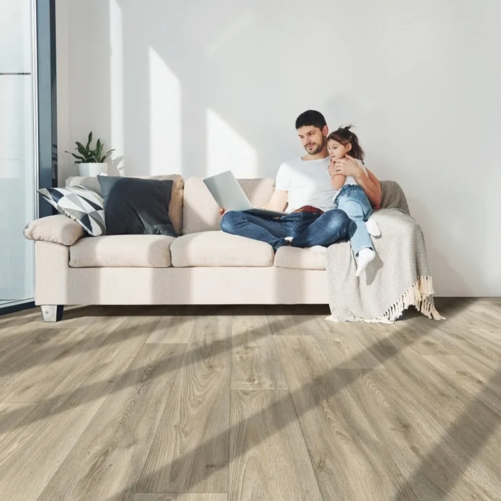 Линолеум IVC Solid Porto Sheldon Oak W35 (ш.р. 2.5 м) - фото 3