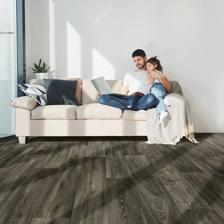 Линолеум IVC Solid Porto Sheldon Oak W98 (ш.р. 2.5 м) - фото 3