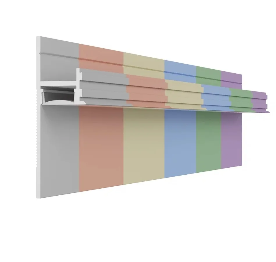 Плинтус Pro Design 7209 теневой скрытый RAL Любой цвет 12.7х30х52х2700 мм Плинтус Pro Design 7209 теневой скрытый RAL Любой цвет 12.7х30х52х2700 мм