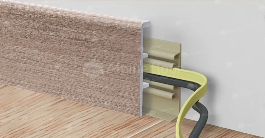 Плинтус Alpine Floor by Rico Concept 80 Вишня Гамильтон (пог. м) - миниатюра 2