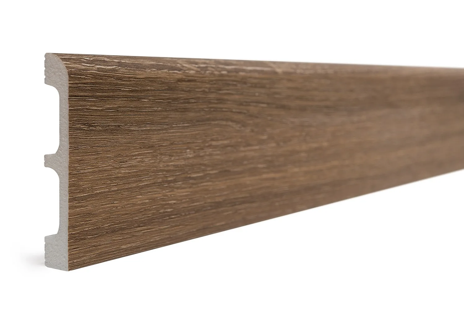 Плинтус Decor Dizayn 706-92SH 13х80х2400 мм (пог. м) - миниатюра 2