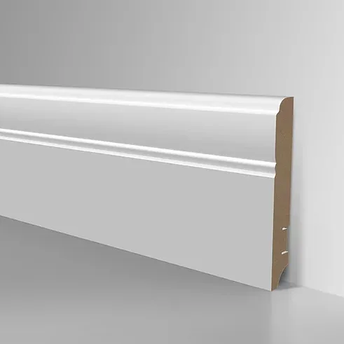 Плинтус МДФ Wimar Aktuell Weiss 307 16х100 мм (пог. м) Плинтус МДФ Wimar Aktuell Weiss 307 16х100 мм (пог. м)