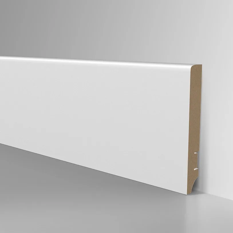 Плинтус МДФ Wimar Aktuell Weiss 401 16х100 мм (пог. м) Плинтус МДФ Wimar Aktuell Weiss 401 16х100 мм (пог. м)