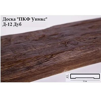 Доска Уникс Классика Д-12 Дуб - фото 2