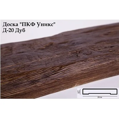 Доска Уникс Классика Д-20 Дуб - фото 2