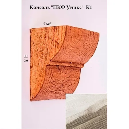 Консоль Уникс Классика К1 под покраску Консоль Уникс Классика К1 под покраску