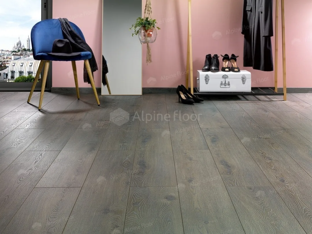 Ламинат HomFlor Patio 560 Olbia Oak - Серый