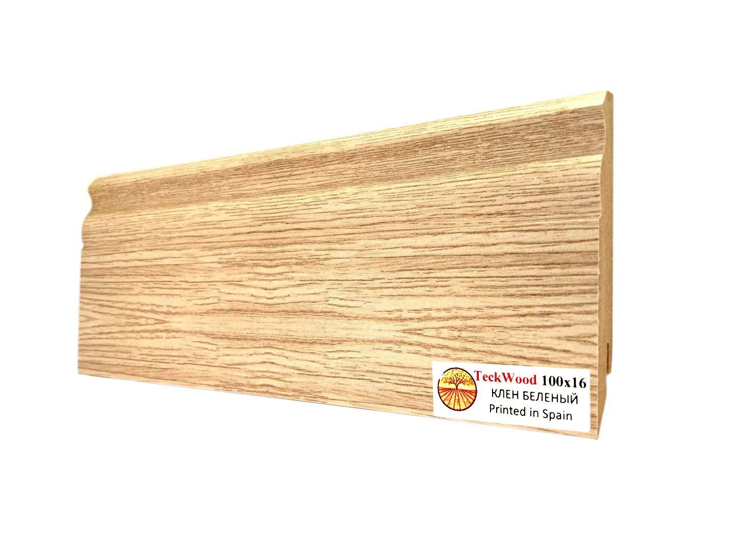 Плинтус TeckWood Клён Беленый 16х75х2150 мм (пог. м) Плинтус TeckWood Клён Беленый 16х75х2150 мм (пог. м)