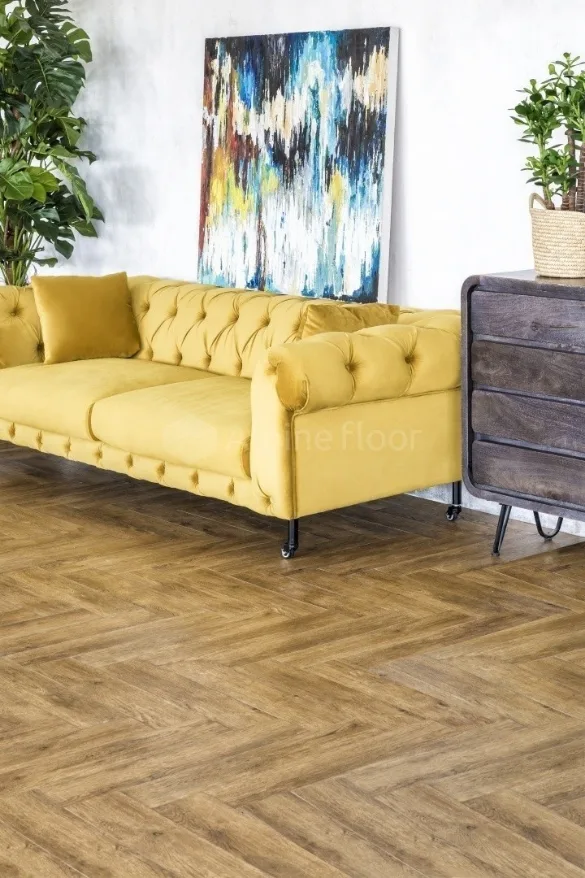 SPC ламинат Alpine Floor Expressive Parquet Eco 10-3 Морской штиль side A - Коричневый