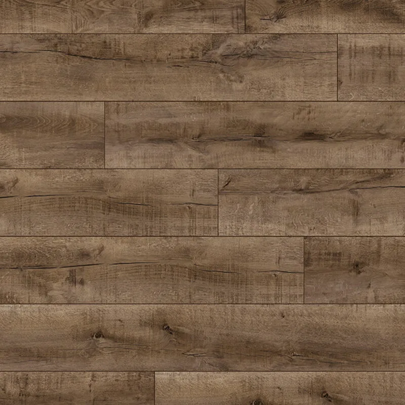 Водостойкий ламинат BinylPro Wood Looks К452 Дуб Ашленд - Тёмно-коричневый
