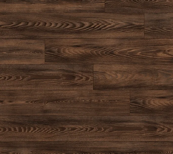 Водостойкий ламинат BinylPro Wood Looks К452 Дуб Ашленд - Тёмно-коричневый