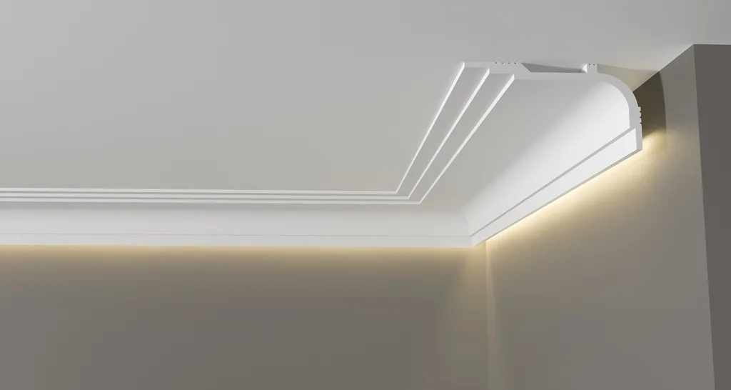 Карниз Decor Dizayn DD516 60x120х2000 мм (пог. м) - миниатюра 5