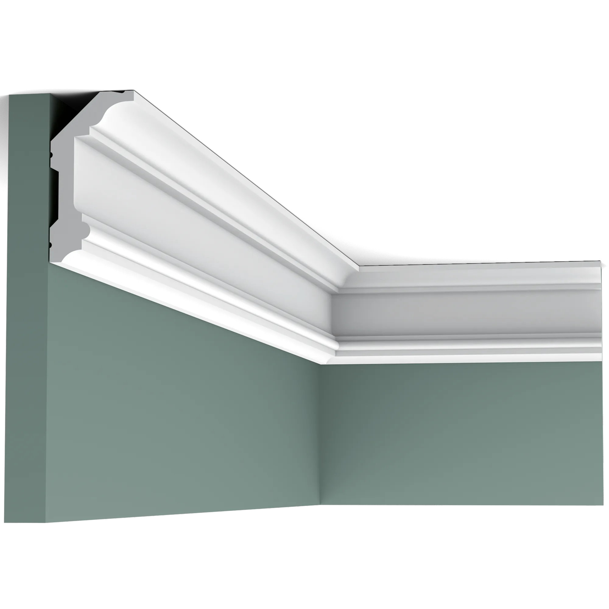Карниз Orac Decor C321F гибкий 50х99х2000 мм - фото 1