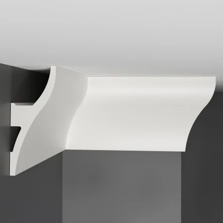 Потолочный плинтус Decomaster A203 47х120х2000 мм (пог. м) Потолочный плинтус Decomaster A203 47х120х2000 мм (пог. м)