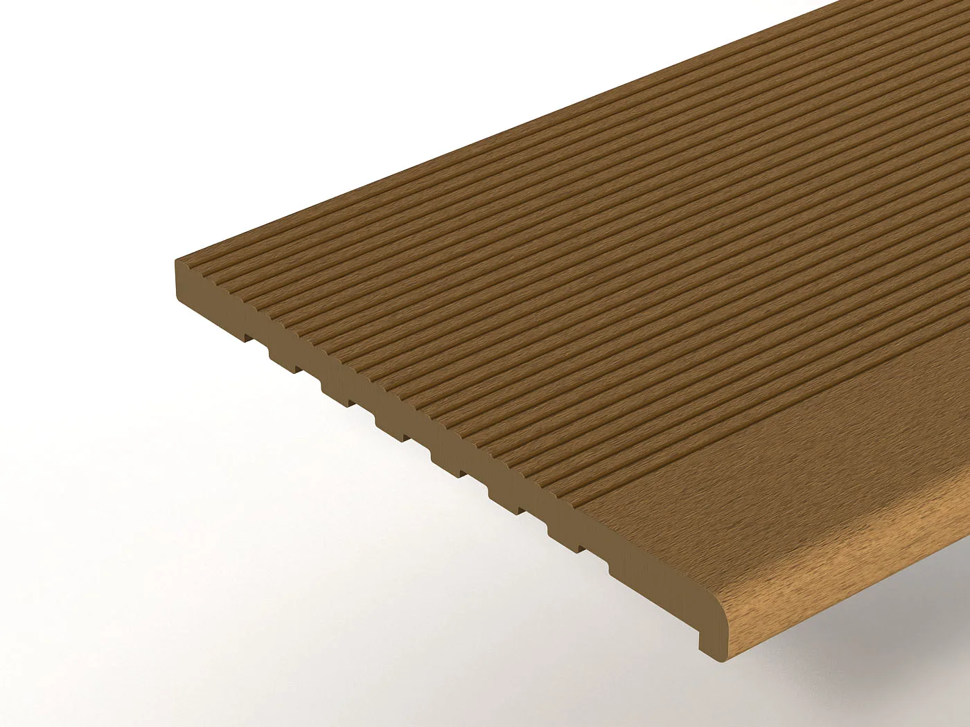 Профиль ступеней Woodvex Select Вуд 22х348x4000 мм Профиль ступеней Woodvex Select Вуд 22х348x4000 мм