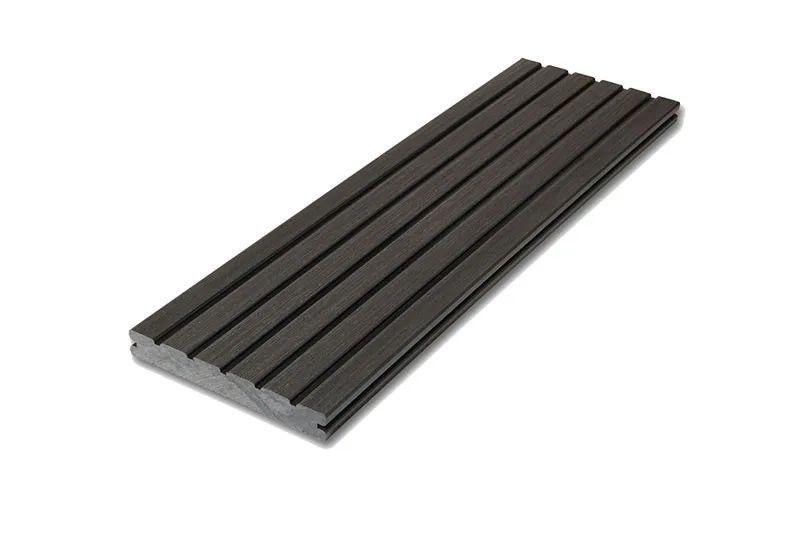 Террасная доска Terradeck Massiv PRO Чёрный 21х150х4000 мм - фото 2