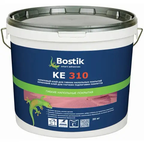 Клей Bostik KE 310 для плитки ПВХ 20 кг
