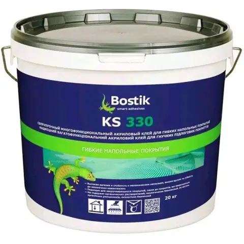 Клей Bostik KS 330 для плитки ПВХ 20 кг