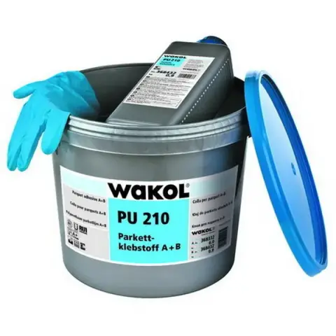 Клей для паркета WAKOL PU 210 2К 6,9 кг